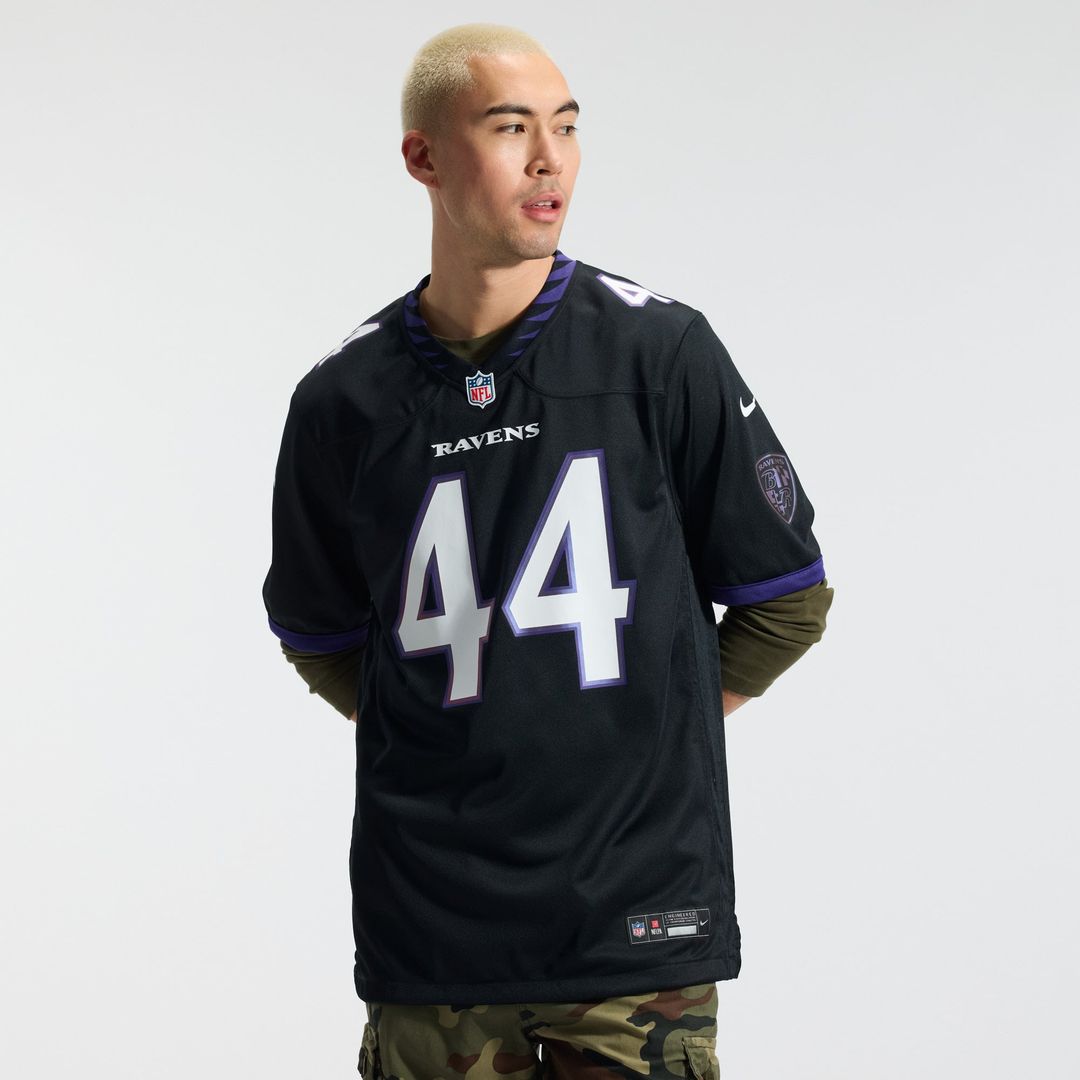 Men's Baltimore Ravens Marlon Humphrey Black Alternate