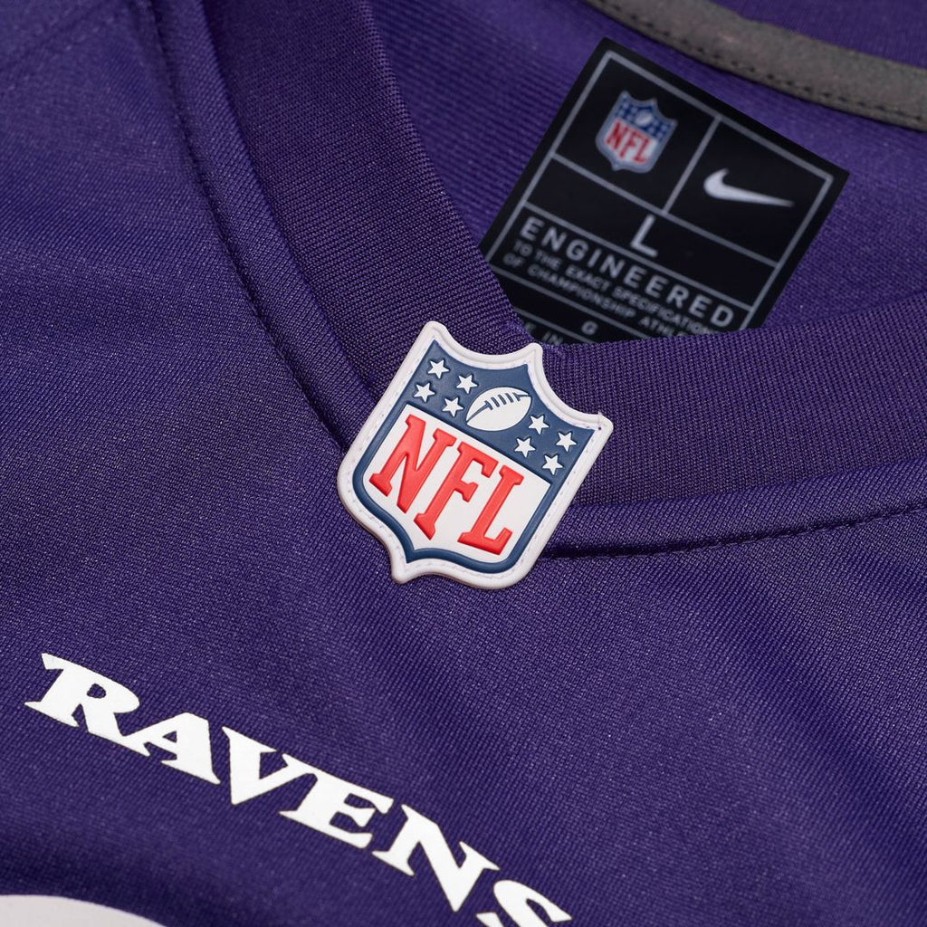 Men's Baltimore Ravens Justice Hill Purple