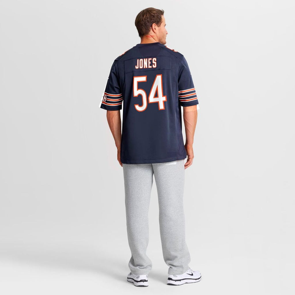 Men's Chicago Bears Logan Jones Navy Team