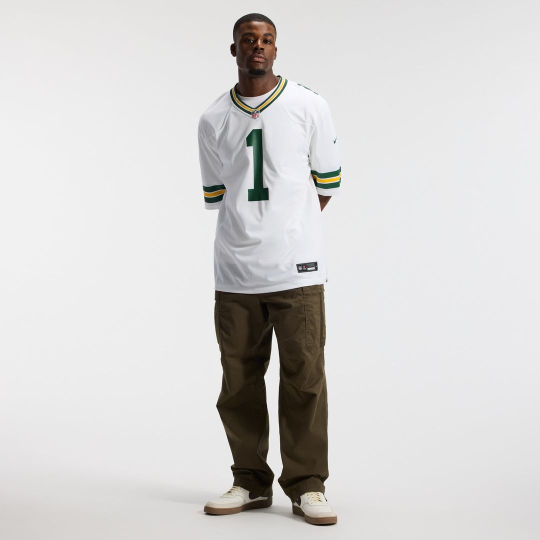 Men's Green Bay Packers Micah Parsons White Game Player Jersey