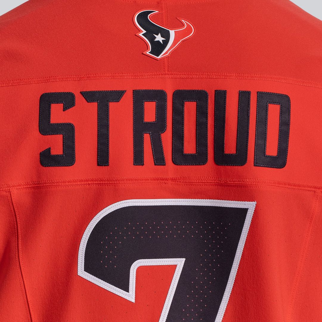 Men's Houston Texans C.J. Stroud Red Alternate Vapor F.U.S.E. Elite Jersey