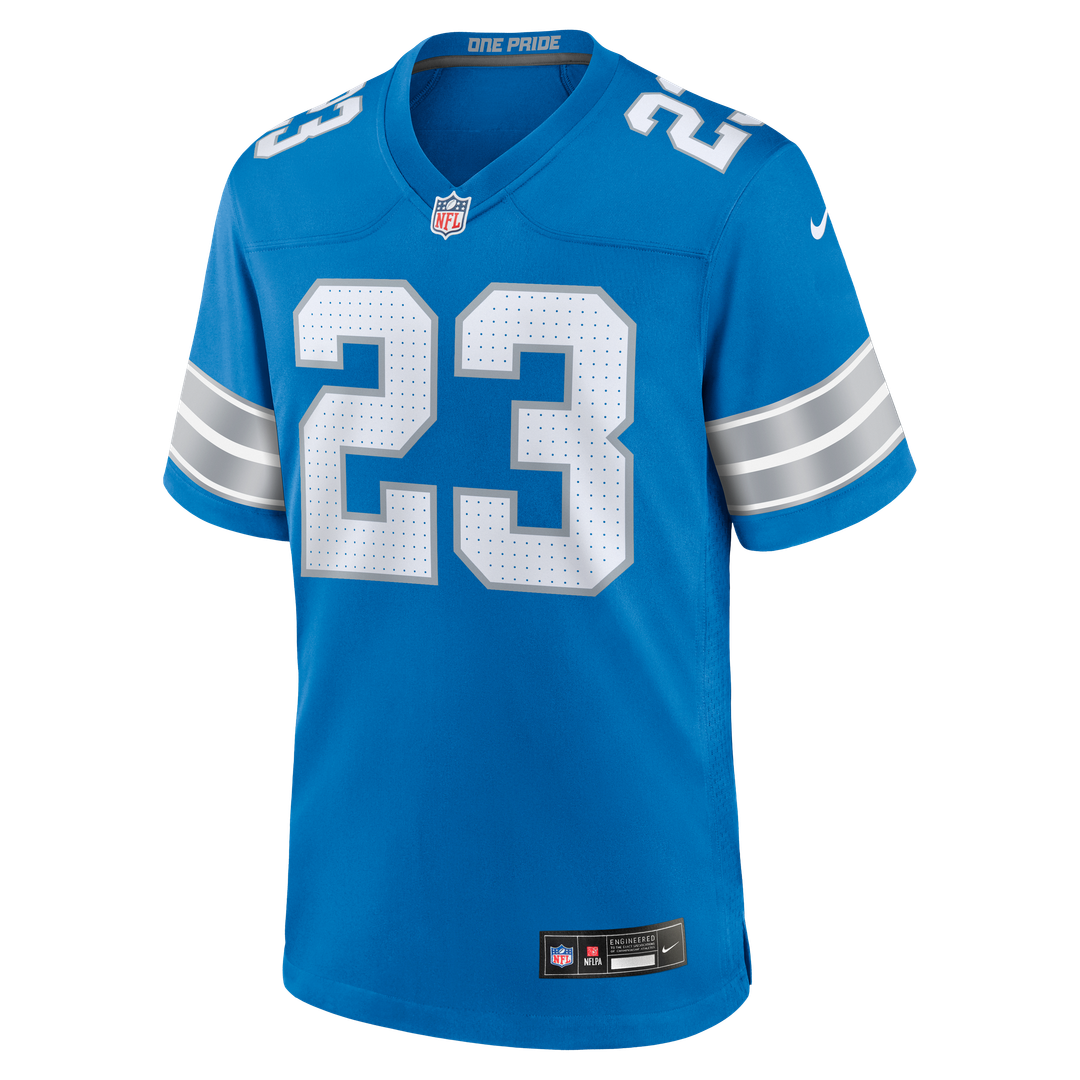 Men's Detroit Lions Rock Ya-Sin Blue Team