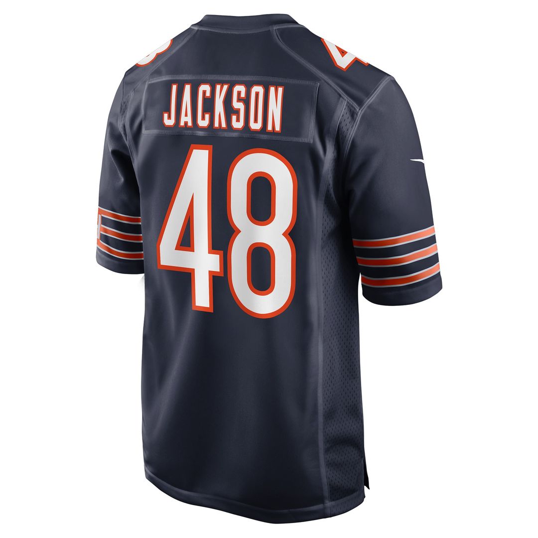 Men's Chicago Bears D'Marco Jackson Navy Team