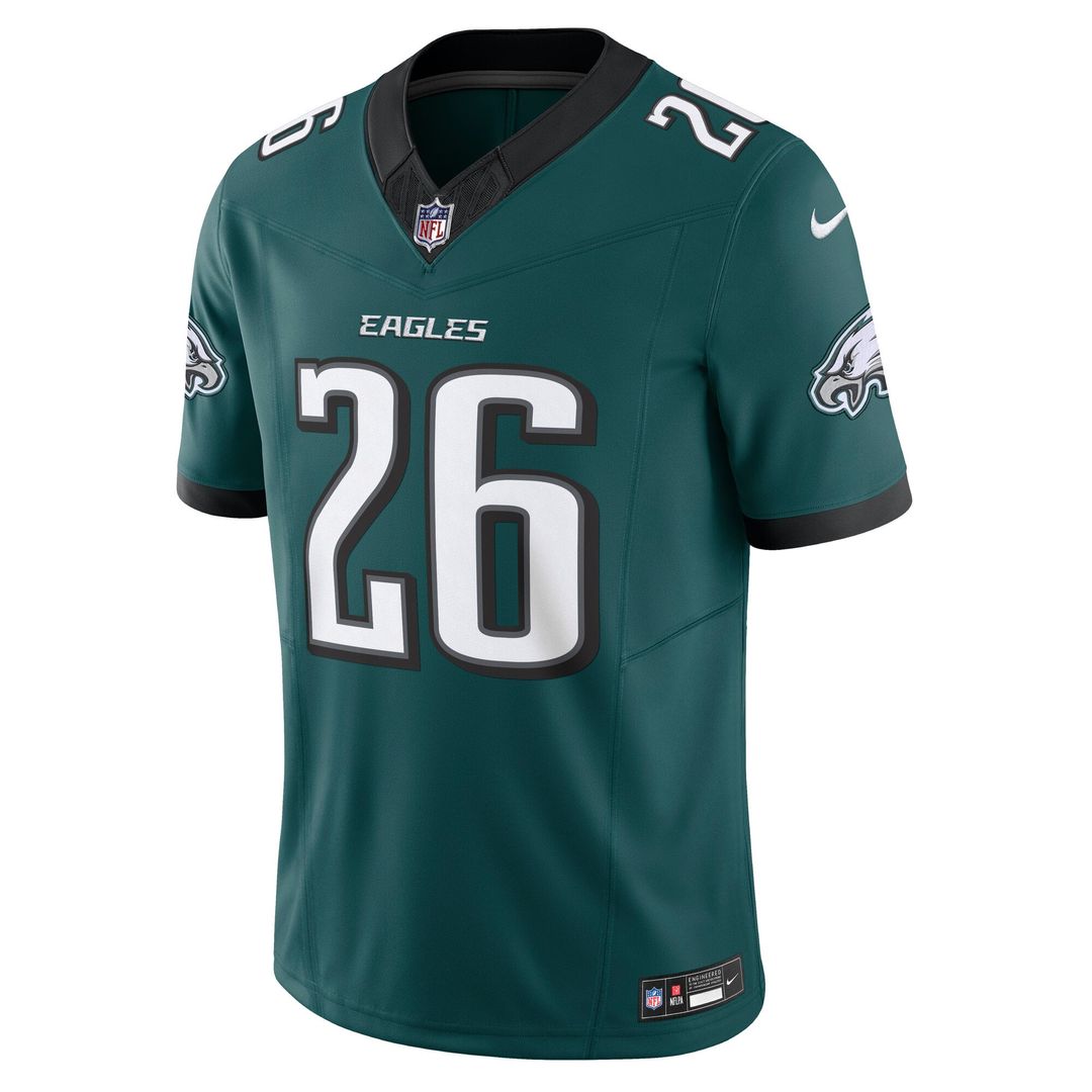 Men's Philadelphia Eagles Saquon Barkley Kelly Green Alternate Vapor F.U.S.E.