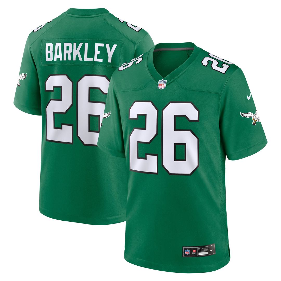 Men's Philadelphia Eagles Saquon Barkley White