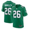 Men's Philadelphia Eagles Saquon Barkley Kelly Green Alternate