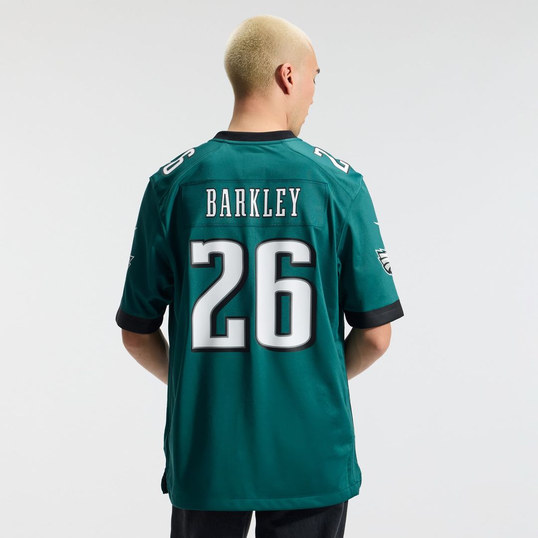 Men's Philadelphia Eagles Saquon Barkley Midnight Green Team