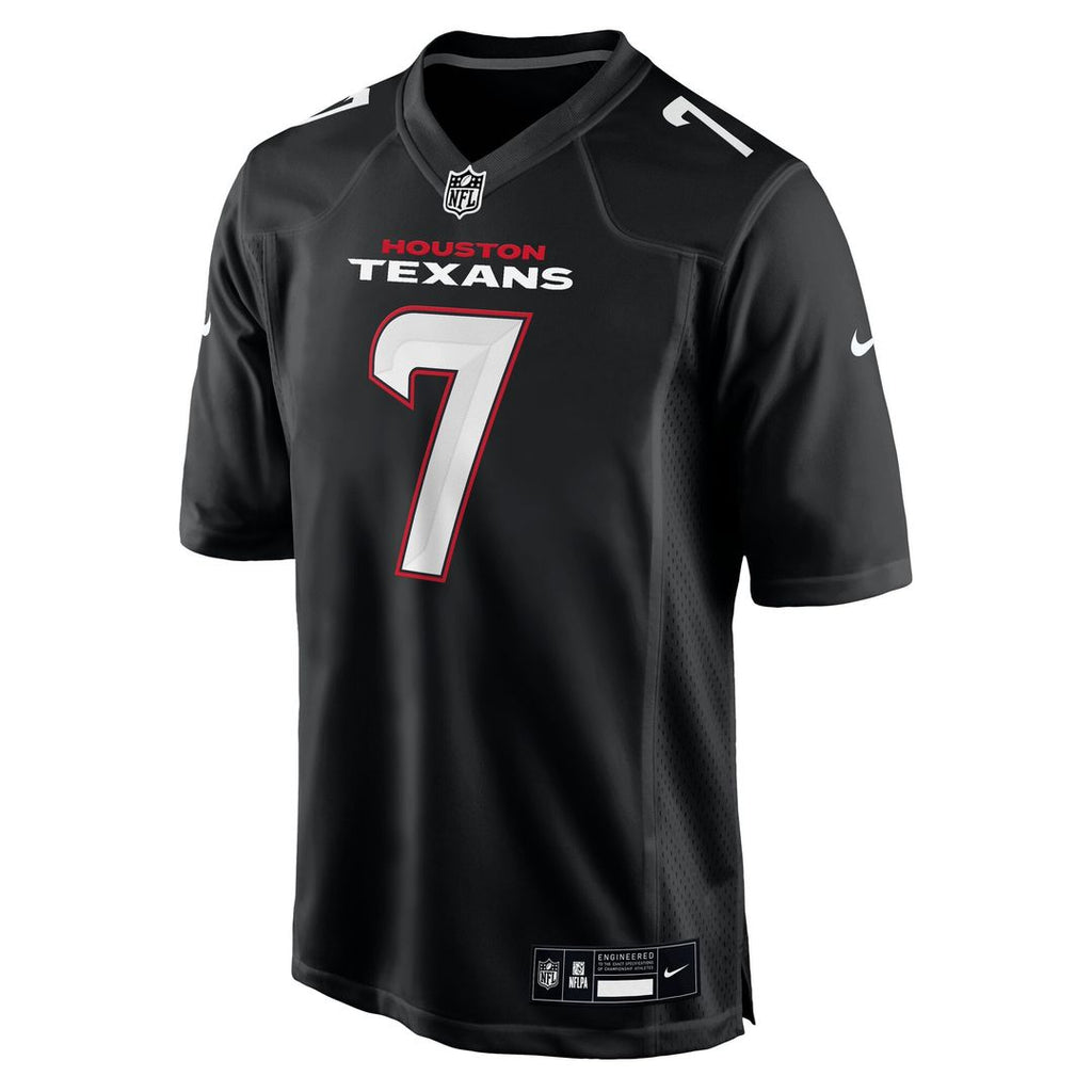 Men's Houston Texans C.J. Stroud Carbon Black Fashion Jersey