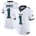 Men's Philadelphia Eagles Jalen Hurts White Vapor F.U.S.E. Stitched