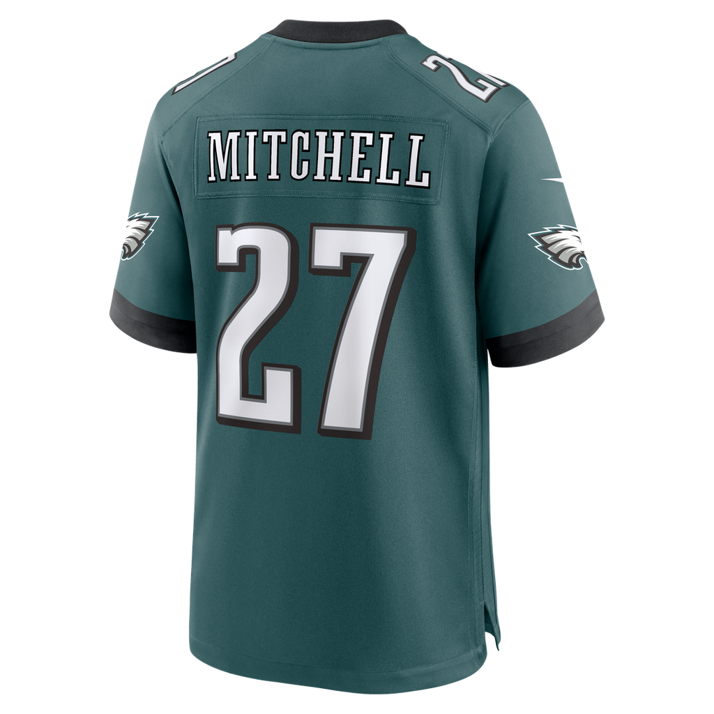 Men's Philadelphia Eagles Quinyon Mitchell Midnight Green Team