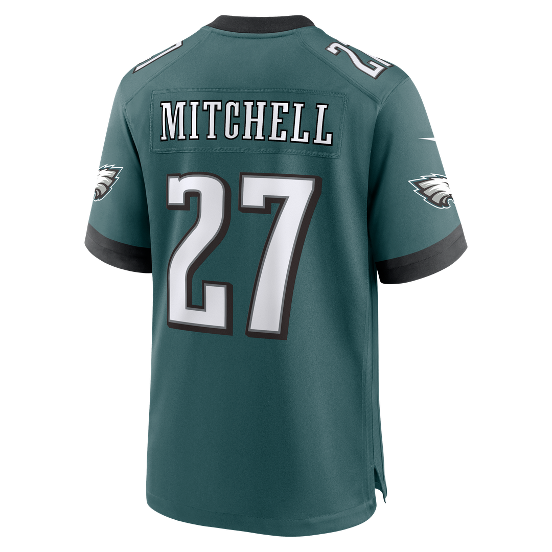 Men's Philadelphia Eagles Quinyon Mitchell Midnight Green Team
