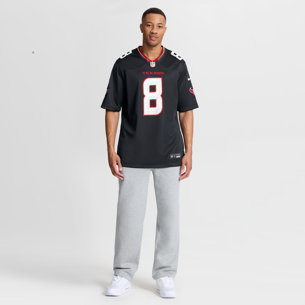 Men's Houston Texans Cade Stover Navy Team