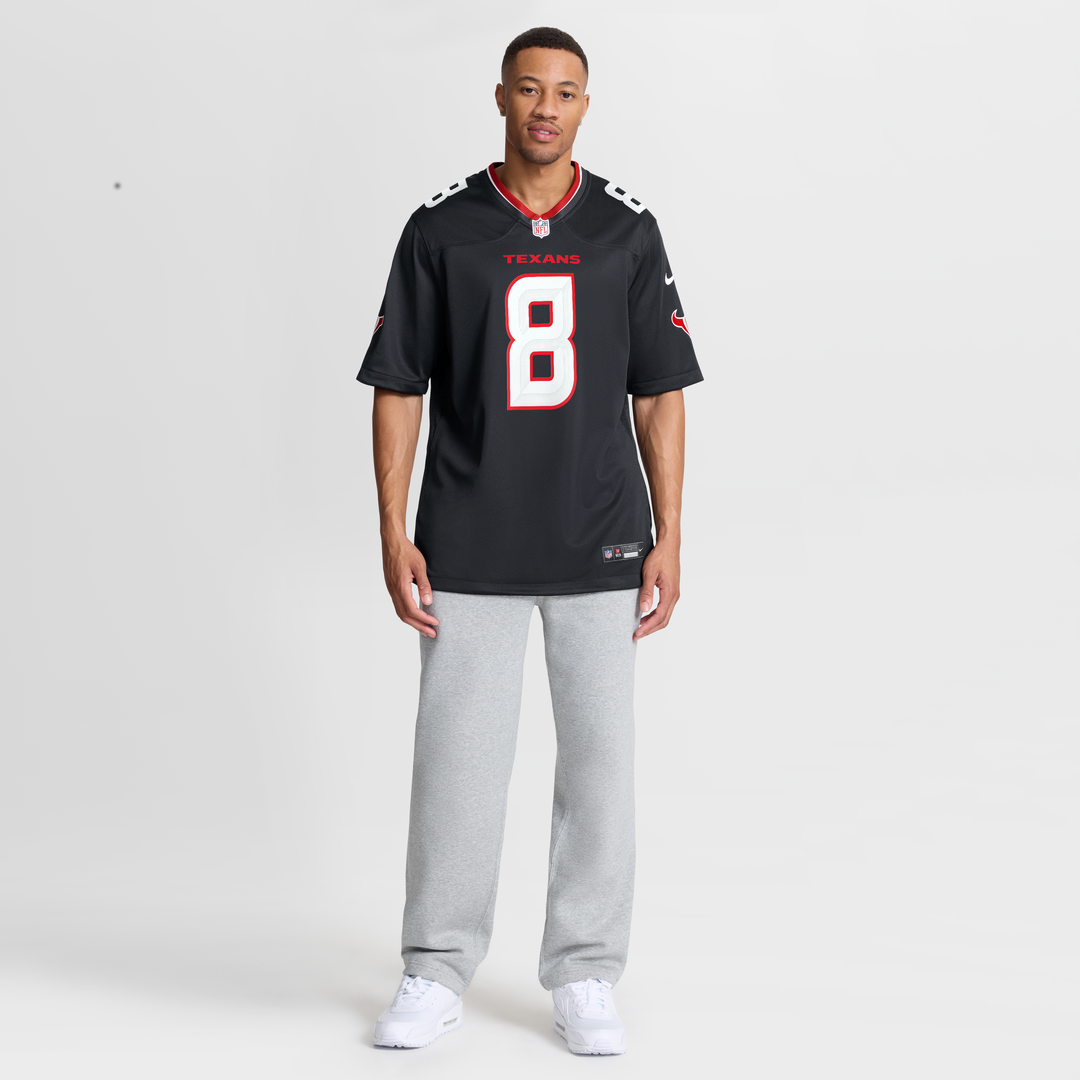 Men's Houston Texans Cade Stover Navy Team