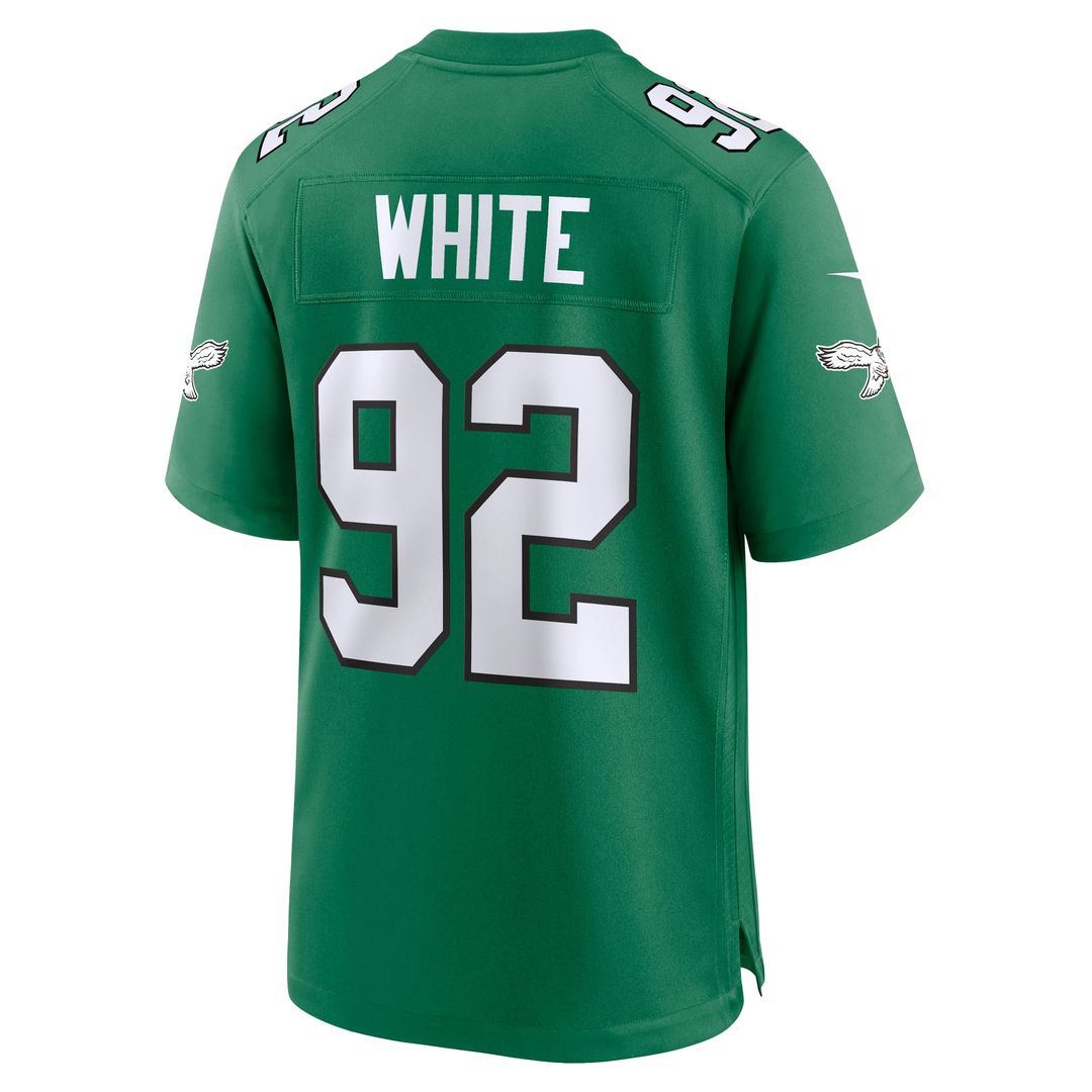 Men's Philadelphia Eagles Reggie White Kelly Green Retired Player Alternate