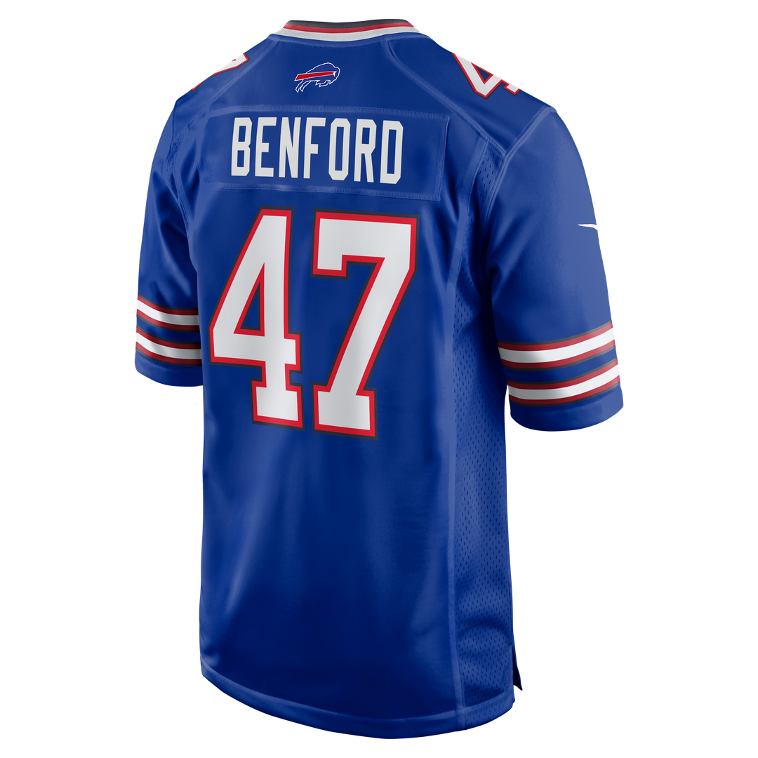 Men's Buffalo Bills Christian Benford Royal