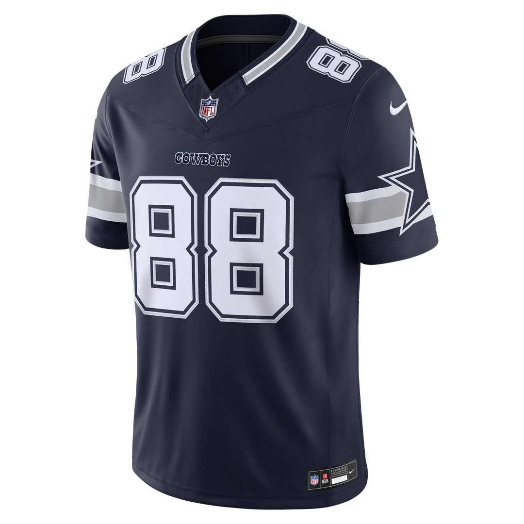 Men's Dallas Cowboys CeeDee Lamb Navy Team Vapor F.U.S.E. Stitched