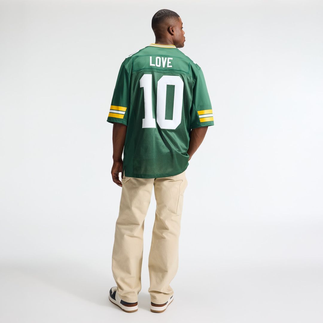 Men's Green Bay Packers Love Green Stitched Jersey