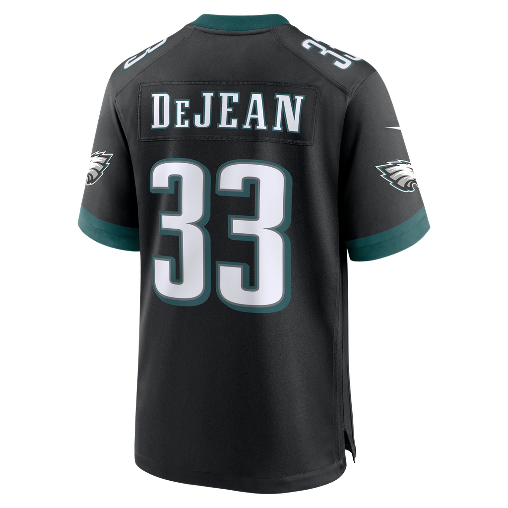 Men's Philadelphia Eagles Cooper DeJean Black Alternate