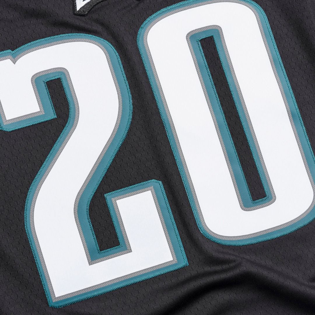 Men's Philadelphia Eagles Brian Dawkins Black Legacy Replica Jersey