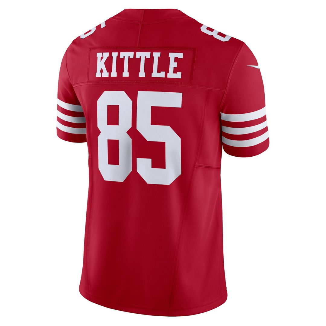 Men's San Francisco 49ers George Kittle Scarlet Vapor F.U.S.E.