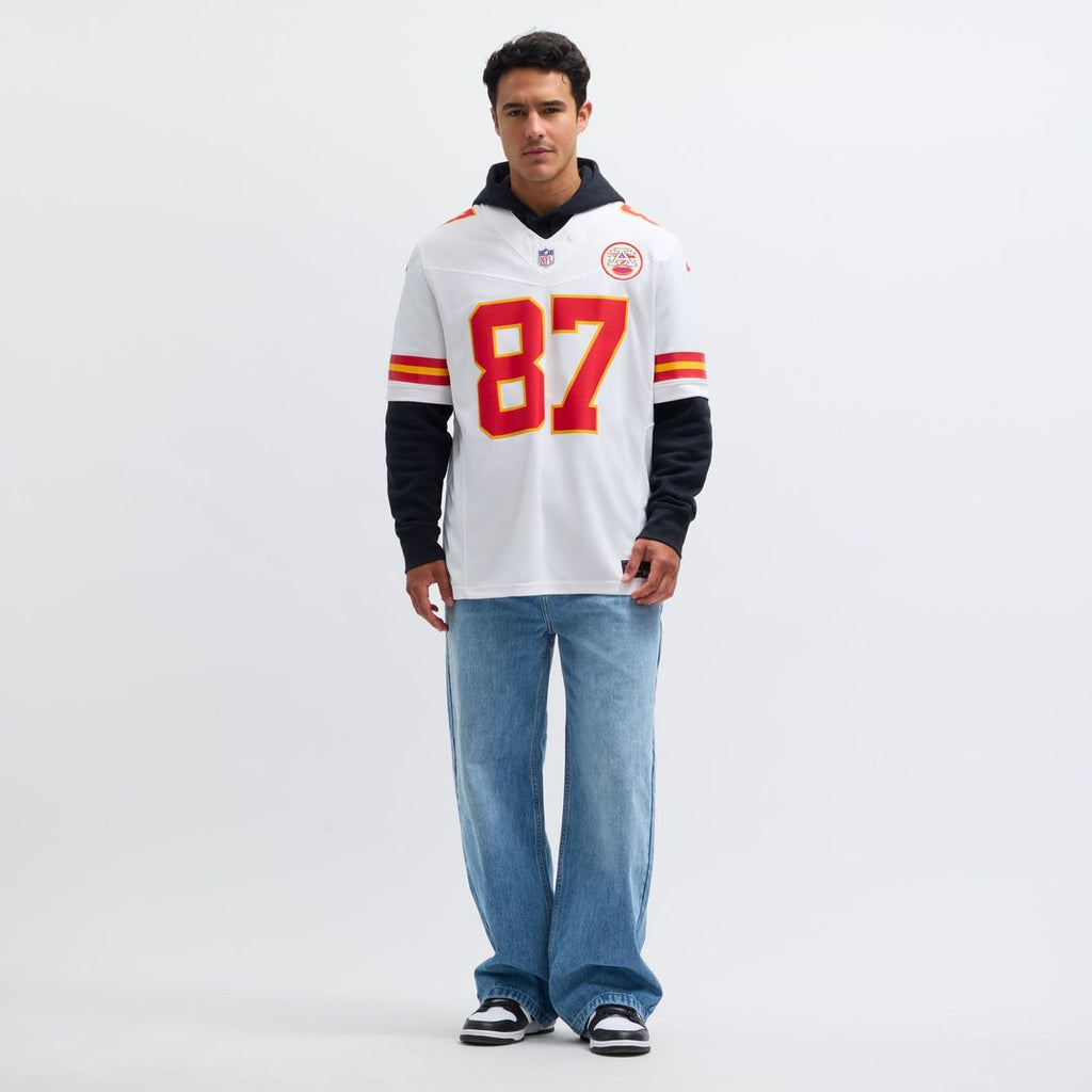 Men's Kansas City Chiefs Travis Kelce Red Vapor F.U.S.E.