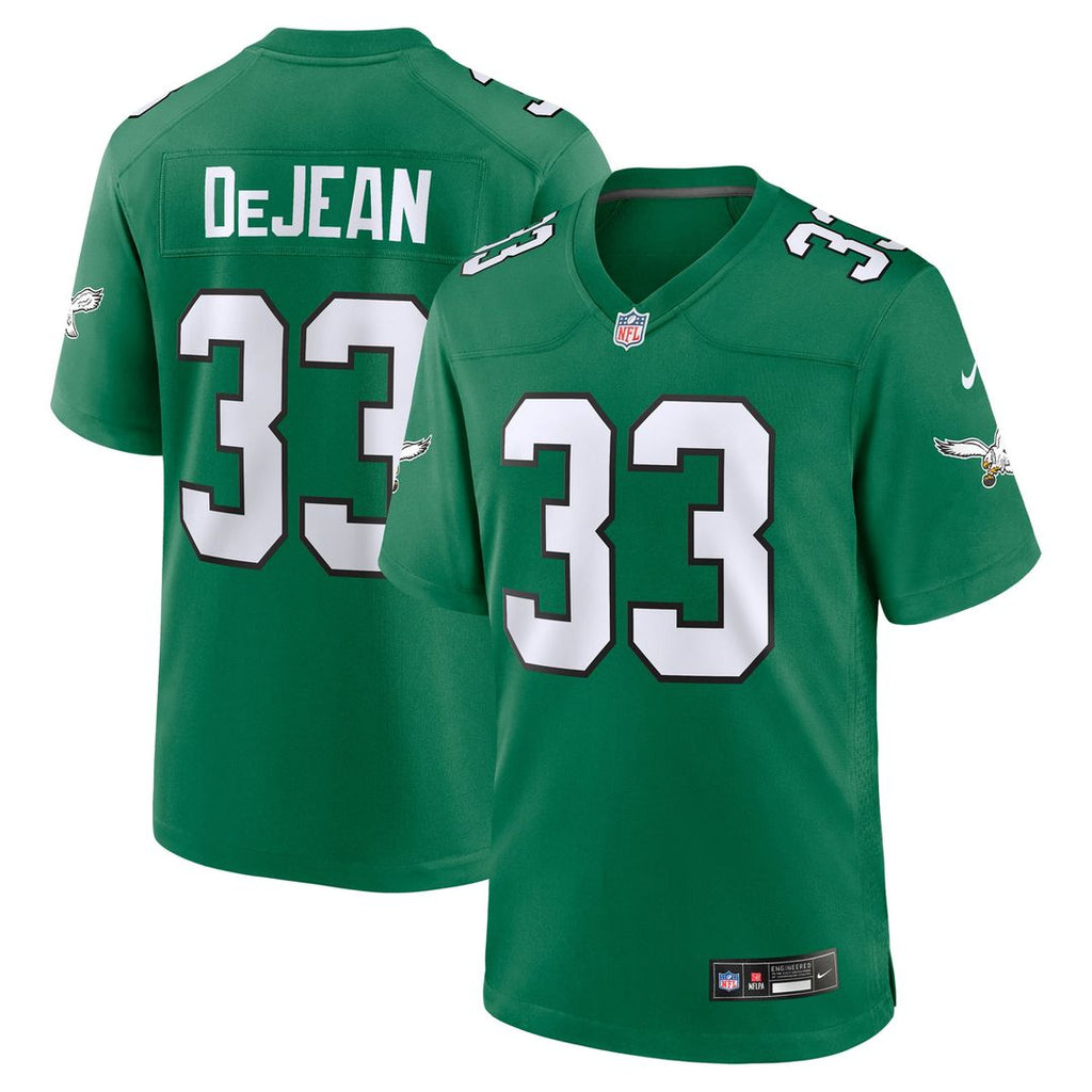 Men's Philadelphia Eagles Cooper DeJean Black Alternate