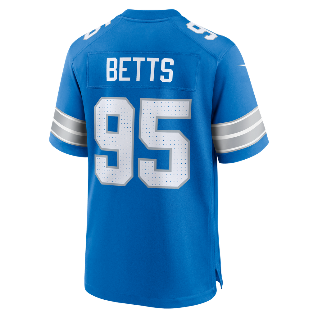 Men's Detroit Lions Mathieu Betts Blue