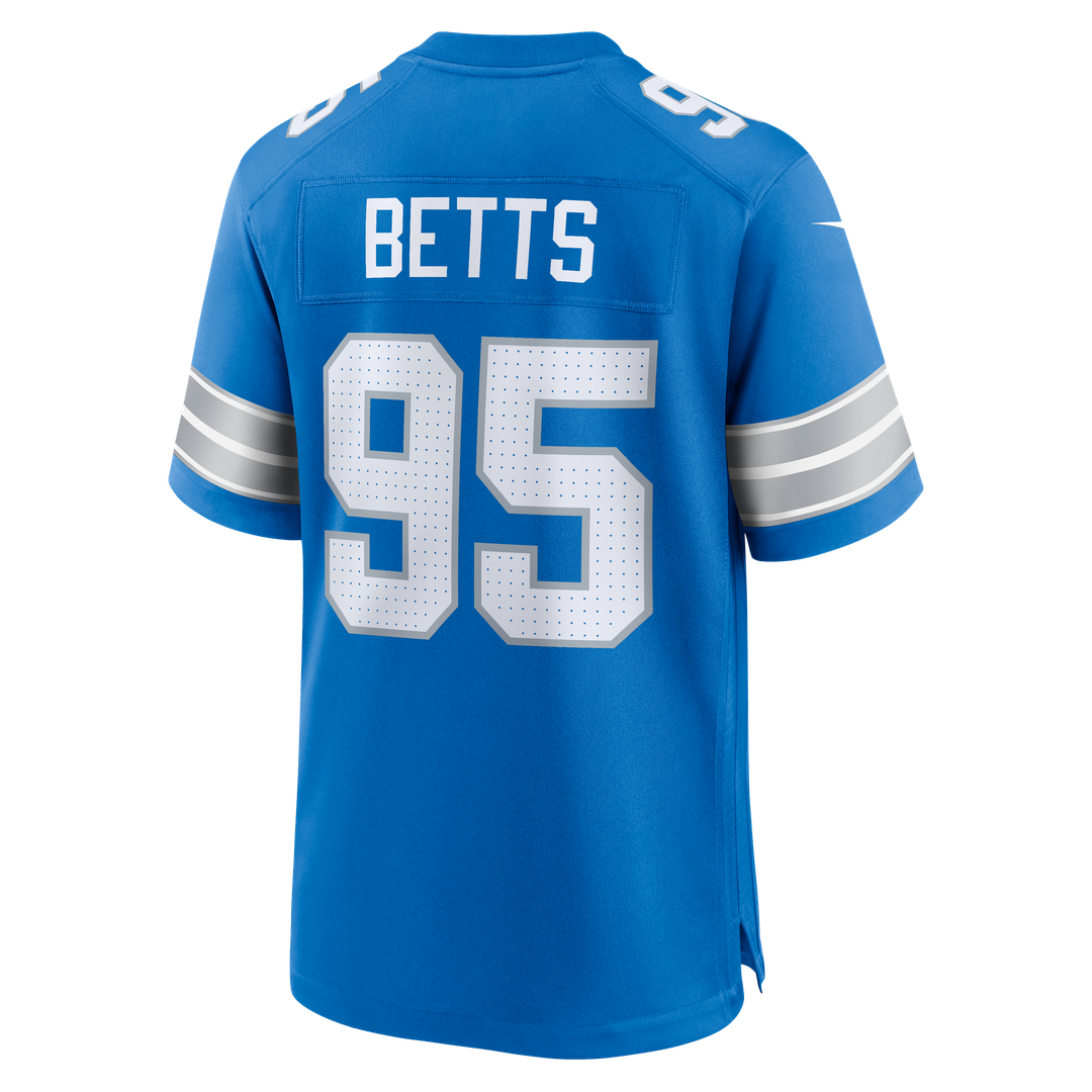 Men's Detroit Lions Mathieu Betts Blue