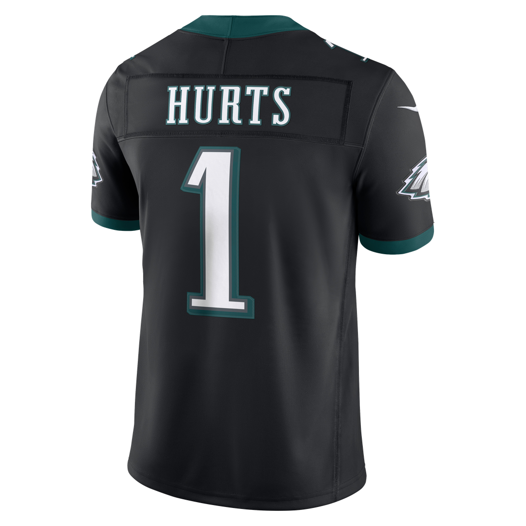 Men's Philadelphia Eagles Jalen Hurts Kelly Green Alternate Vapor F.U.S.E. Stitched