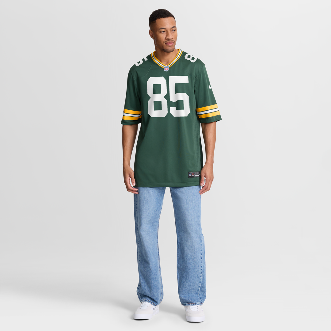 Men's Green Bay Packers Tucker Kraft Navy Alternate Jersey