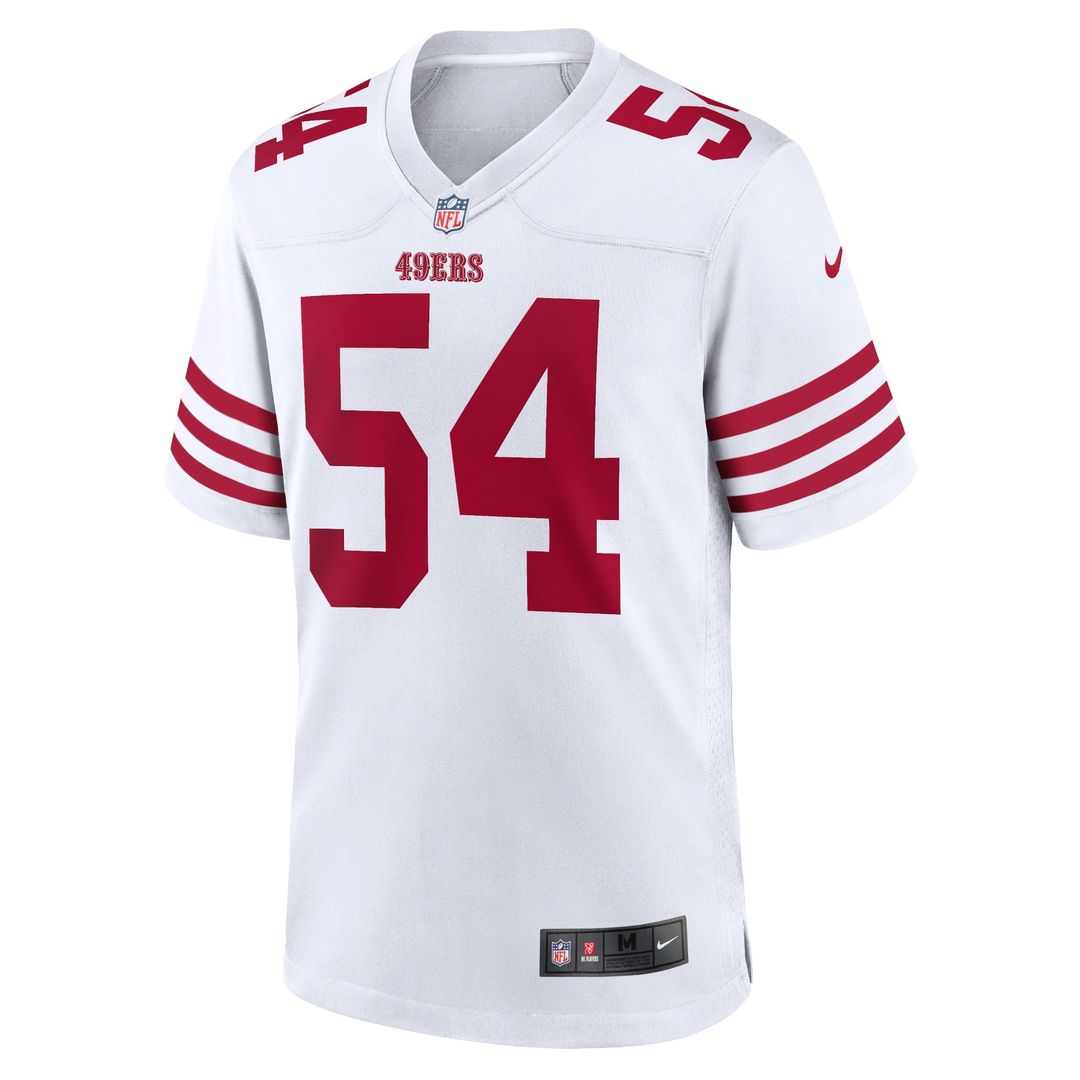 Men's San Francisco 49ers Fred Warner White Player