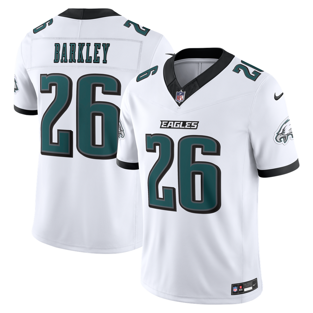 Men's Philadelphia Eagles Saquon Barkley Black Alternate Vapor F.U.S.E. Stitched