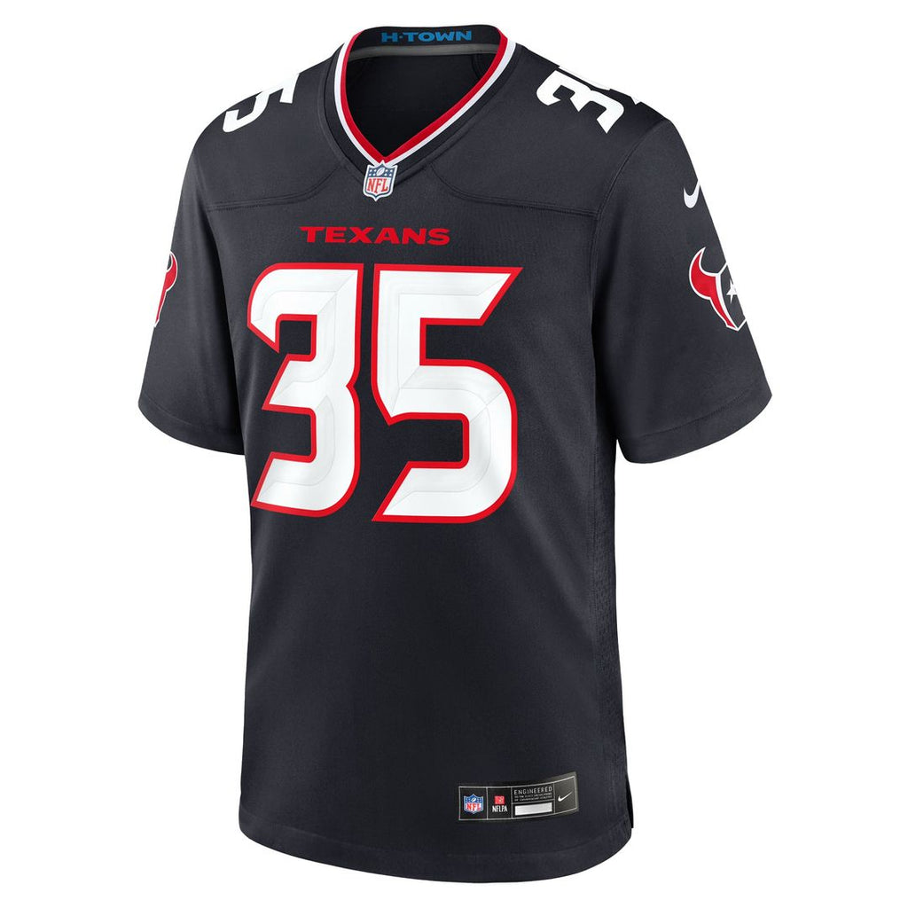 Men's Houston Texans Jake Hansen Navy Team
