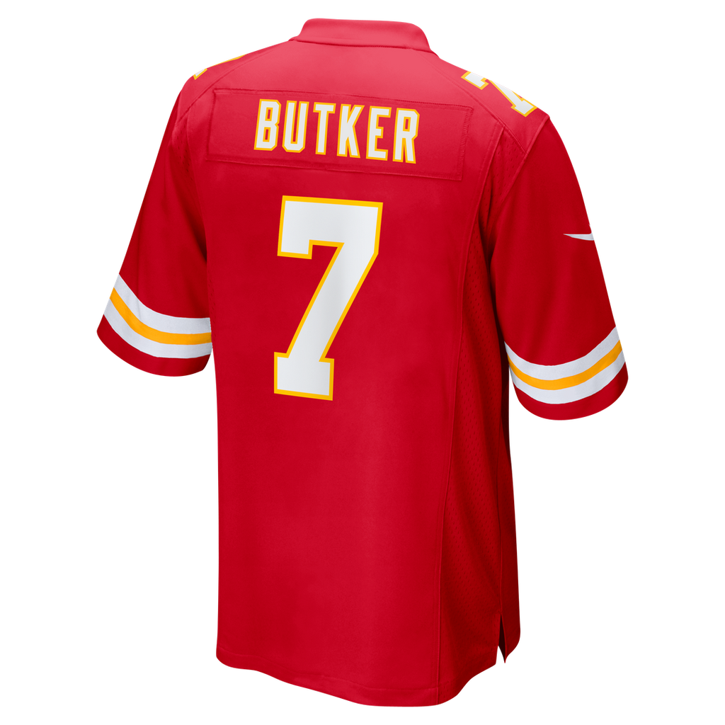 Men's Kansas City Chiefs Harrison Butker Red