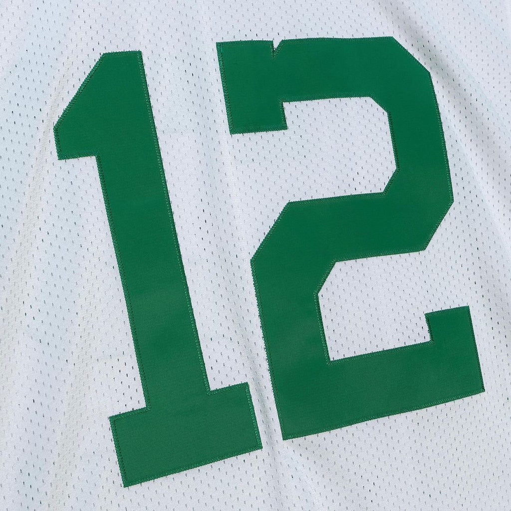 Men's Philadelphia Eagles 1994 Randall Cunningham White Authentic Throwback Retired Player Jersey