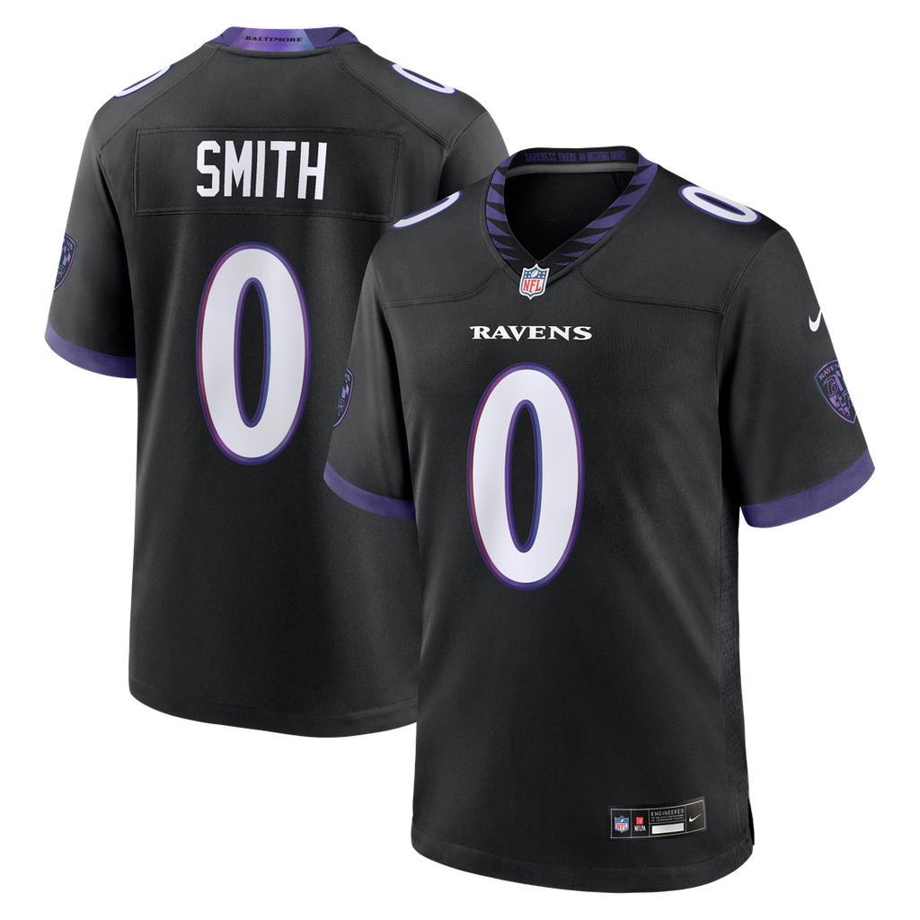 Men's Baltimore Ravens Roquan Smith Purple Alternate