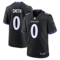 Men's Baltimore Ravens Roquan Smith Black Alternate