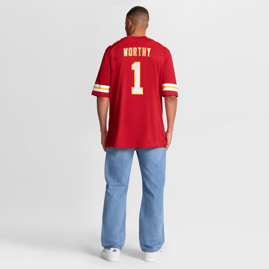 Men's Kansas City Chiefs Xavier Worthy Red Player
