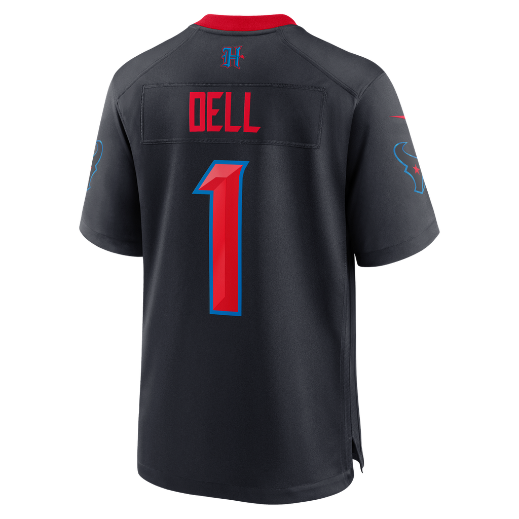 Men's Houston Texans Tank Dell Navy Alternate