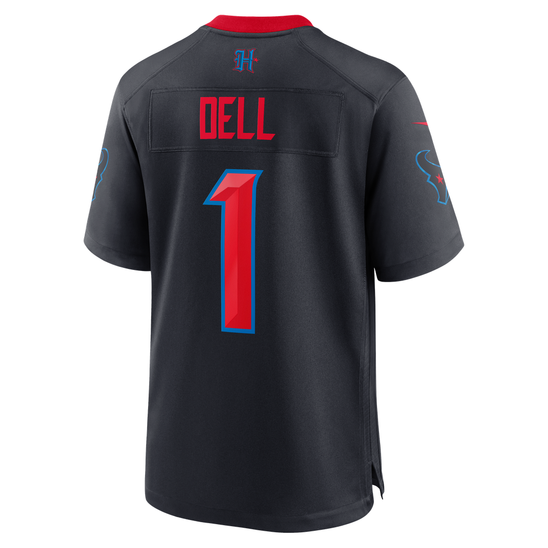 Men's Houston Texans Tank Dell Navy Alternate