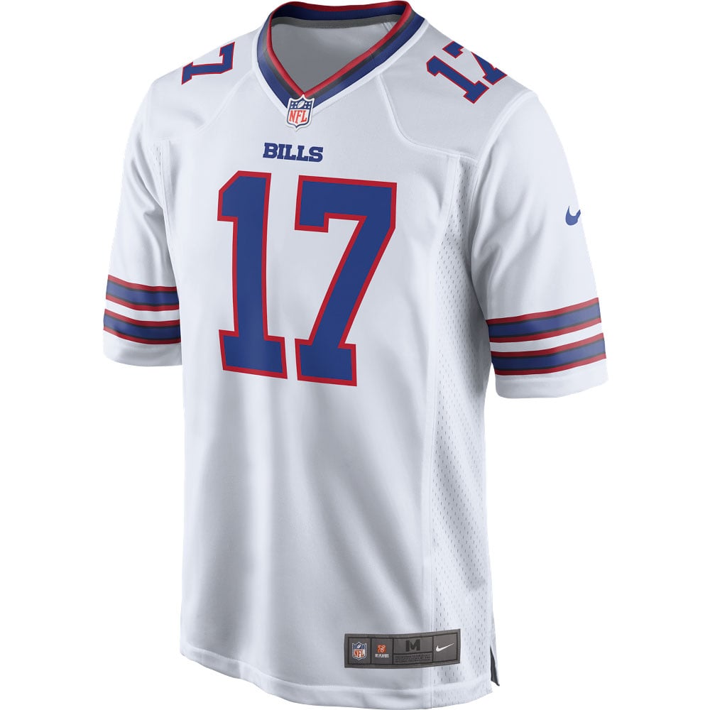 Men's Buffalo Bills Josh Allen Red Alternate Game Player Jersey