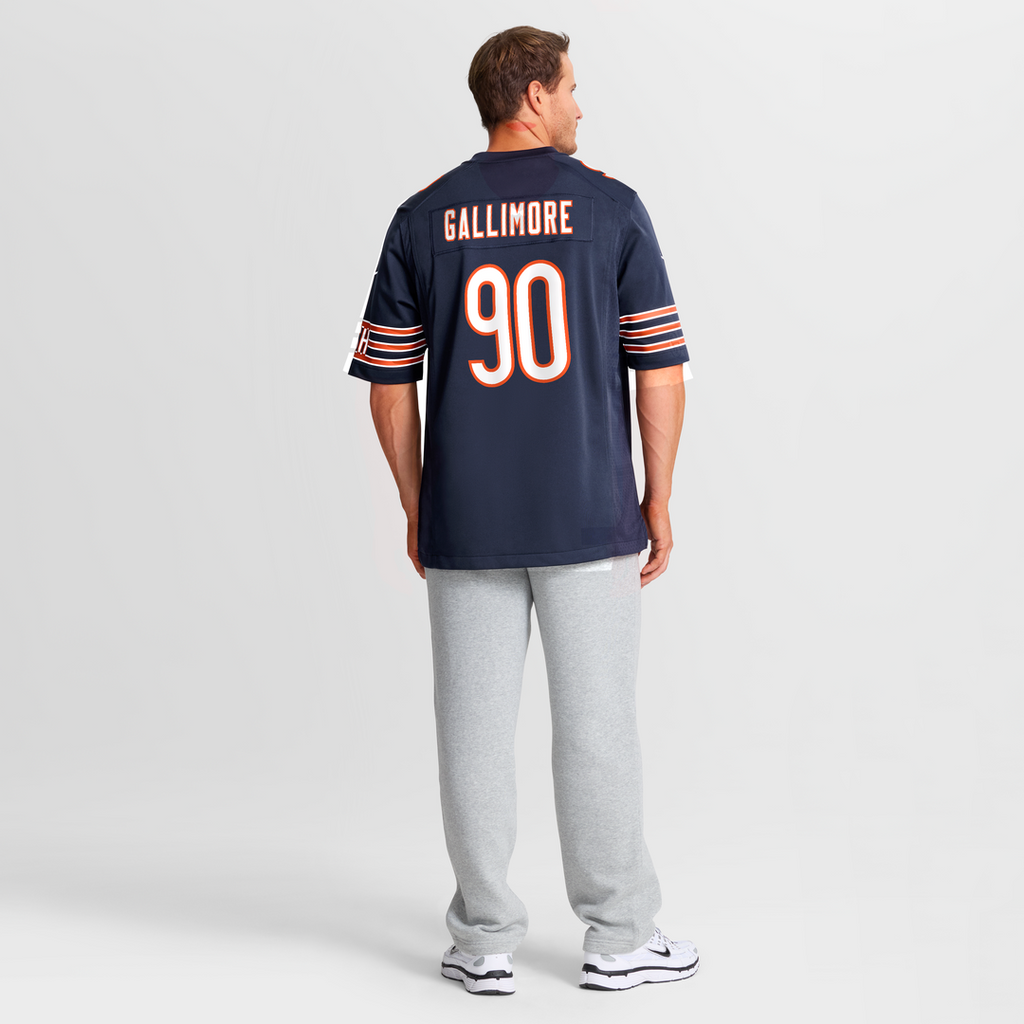 Men's Chicago Bears Neville Gallimore Navy Team