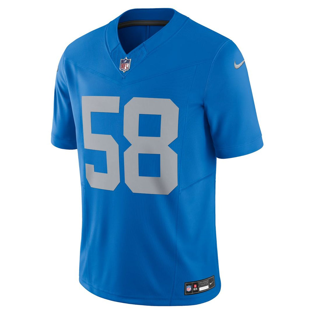 Men's Detroit Lions Penei Sewell Black Vapor F.U.S.E. Alternate