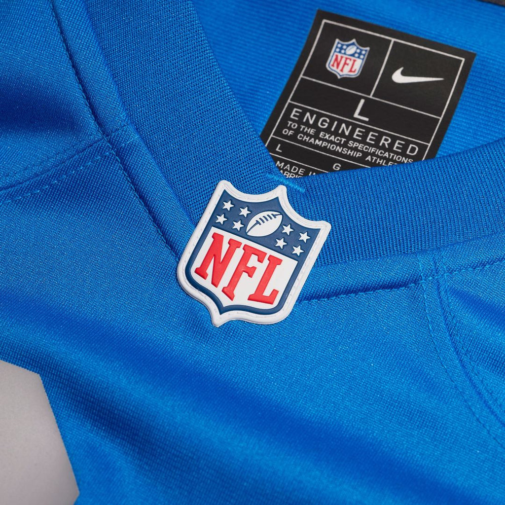 Men's Detroit Lions Barry Sanders Blue Alternate