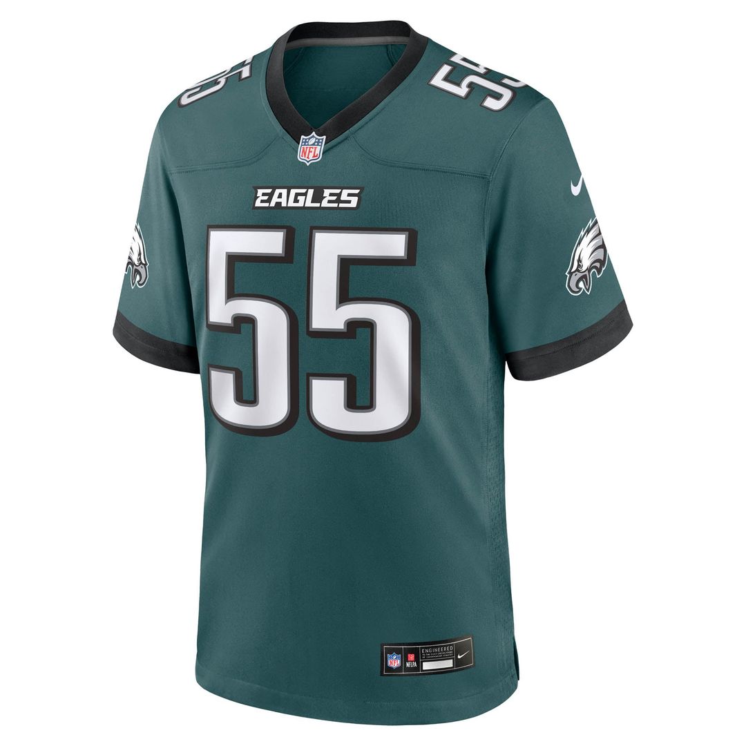 Men's Philadelphia Eagles Brandon Graham Midnight Green Team