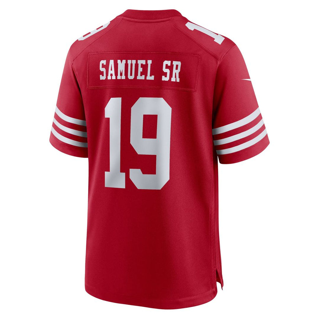 Men's San Francisco 49ers Deebo Samuel Sr Scarlet Team
