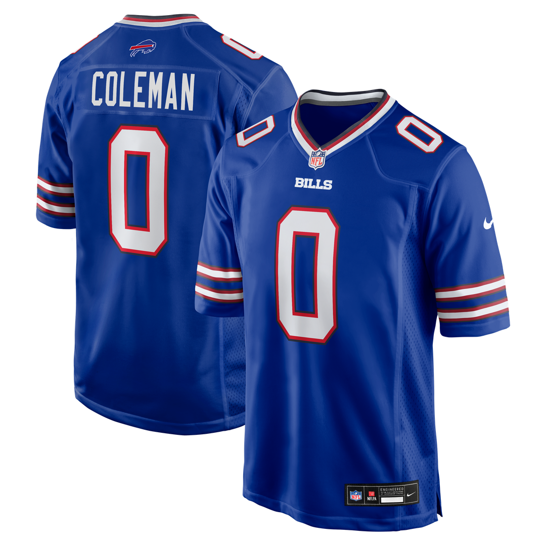 Men's Buffalo Bills Keon Coleman Gray Nickel City