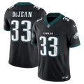 Men's Philadelphia Eagles Cooper DeJean Black Alternate Vapor F.U.S.E. Stitched