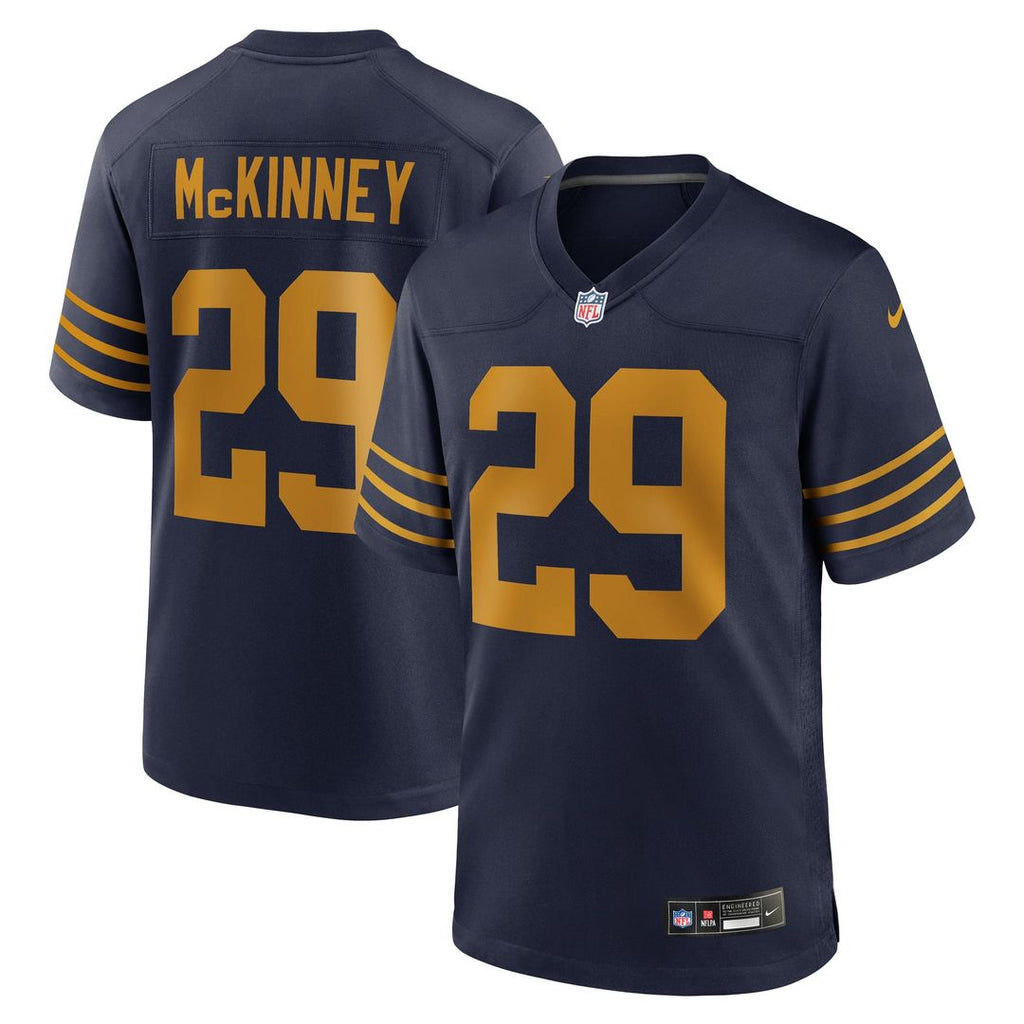 Men's Green Bay Packers Xavier McKinney Navy The 1923 Classic Jersey
