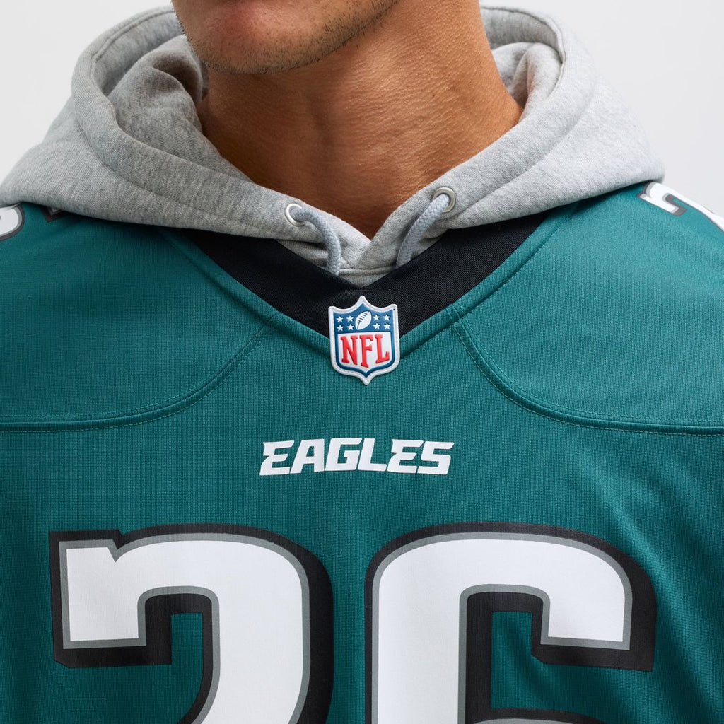 Men's Philadelphia Eagles Saquon Barkley Black Alternate